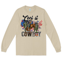 Mushroom cool it cowboy Long Sleeve Tee - SublimationCraftShop
