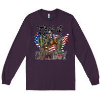Plum cool it cowboy Long Sleeve Tee - SublimationCraftShop