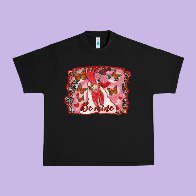 Be Mine Rooster Urban Heavy Tee Designed By Ranaportraitstore