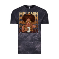 Cloud Black melanin kid Vintage Tee - texasbilliewilder
