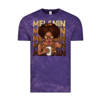 Cloud Purple melanin kid Vintage Tee - texasbilliewilder