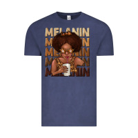 Vintage Denim melanin kid Vintage Tee - texasbilliewilder