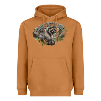 Meerkat classy but trashy racoon Heavyweight Hoodie - NancyCooperArtShop