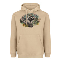 Mushroom classy but trashy racoon Heavyweight Hoodie - NancyCooperArtShop
