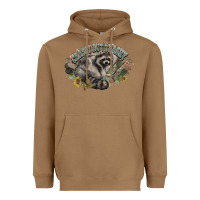 Toasted Coconut classy but trashy racoon Heavyweight Hoodie - NancyCooperArtShop