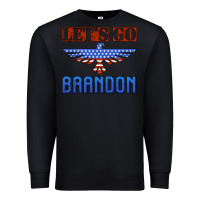 Black let's go brandon thunderbird Premium Sweatshirt - Jasminsmagicworld