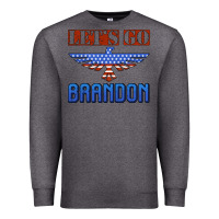 Charcoal Heather let's go brandon thunderbird Premium Sweatshirt - Jasminsmagicworld