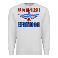 Dove Grey let's go brandon thunderbird Premium Sweatshirt - Jasminsmagicworld