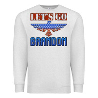 Oatmeal Heather let's go brandon thunderbird Premium Sweatshirt - Jasminsmagicworld