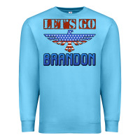 Ocean Blue let's go brandon thunderbird Premium Sweatshirt - Jasminsmagicworld