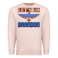 Pale Pink let's go brandon thunderbird Premium Sweatshirt - Jasminsmagicworld
