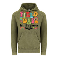 Vintage Olive field day let the games begin Vintage Hoodie - JahusDesignShop