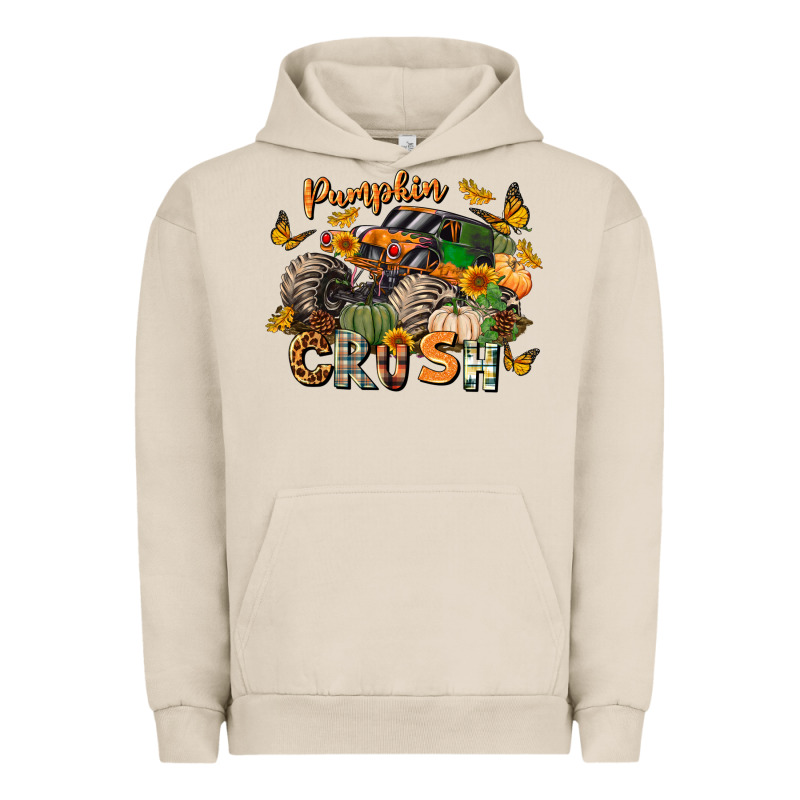 Pumpkin Crush Truck Urban Hoodie by LillyAllenDesigns | Teevron