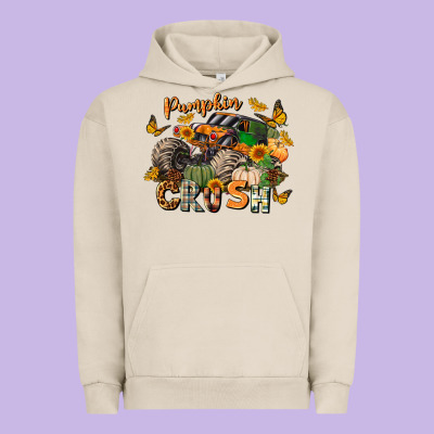 Pumpkin Crush Truck Urban Hoodie Designed By Lillyallendesigns