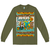 Army Green living on lake time air freshener Long Sleeve Tee - HRA Design Shop