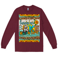 Burgundy living on lake time air freshener Long Sleeve Tee - HRA Design Shop