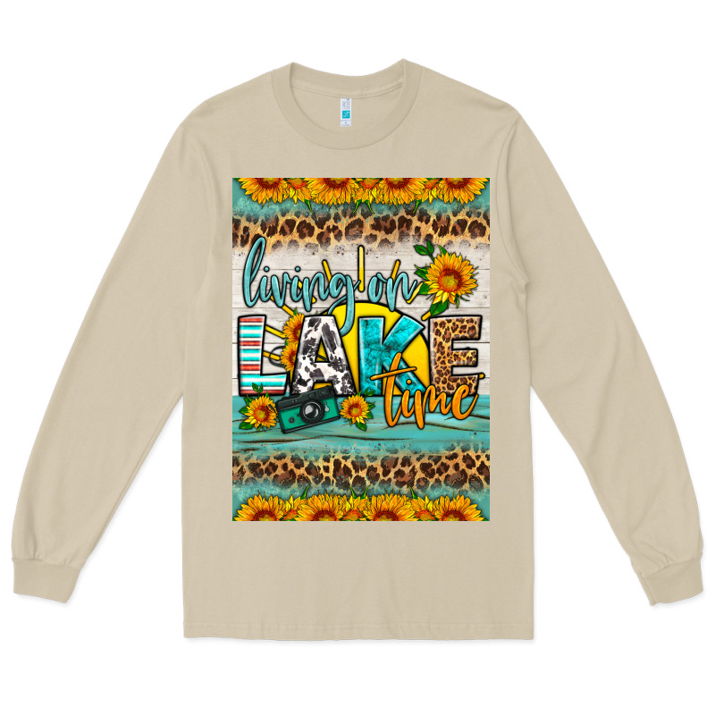 Living On Lake Time Air Freshener Long Sleeve Tee by HRA Design Shop | Teevron