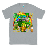 Heather Grey St. Patrick's Day gnomies truck Classic Tee - Neo Western