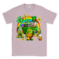 Lilac St. Patrick's Day gnomies truck Classic Tee - Neo Western