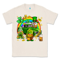 Natural St. Patrick's Day gnomies truck Classic Tee - Neo Western