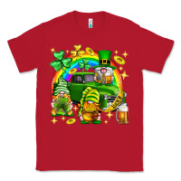 Red St. Patrick's Day gnomies truck Classic Tee - Neo Western