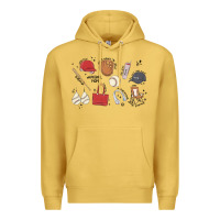 Antique Gold baseball mom Premium Hoodie - MaliasSmallBusiness