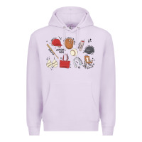 Lilac baseball mom Premium Hoodie - MaliasSmallBusiness
