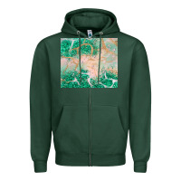 Sports Green green glitter Zipper Hoodie - JahusDesignShop