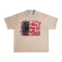 French Oak you moo ve  me black angus Urban Heavy Tee - RanaPortraitStore