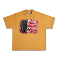 Peanut Butter you moo ve  me black angus Urban Heavy Tee - RanaPortraitStore