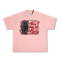 Salmon you moo ve  me black angus Urban Heavy Tee - RanaPortraitStore