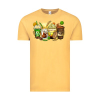 Vintage Mustard beer coffee cups Vintage Tee - Zillion Design Studio