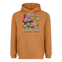 Meerkat happy easter y'all rabbit Heavyweight Hoodie - BarkalooDesign