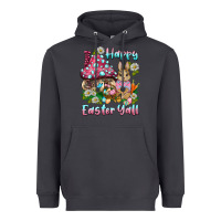 Smoke happy easter y'all rabbit Heavyweight Hoodie - BarkalooDesign