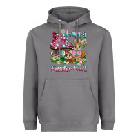 Storm happy easter y'all rabbit Heavyweight Hoodie - BarkalooDesign