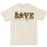 Bone camouflage military boots love Premium Tee - Artiststas
