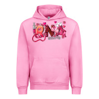 Fuchsia Pink rna breast cancer registered nurse assistant Urban Hoodie - LillyAllenDesigns