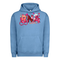 Pigment Pebble Blue rna breast cancer registered nurse assistant Urban Hoodie - LillyAllenDesigns