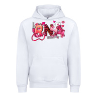 White rna breast cancer registered nurse assistant Urban Hoodie - LillyAllenDesigns