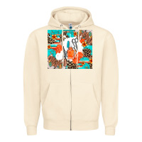 Sandshell nail artist Zipper Hoodie - AdoDesignShop