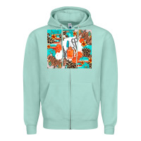 Seafoam nail artist Zipper Hoodie - AdoDesignShop