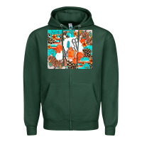 Sports Green nail artist Zipper Hoodie - AdoDesignShop