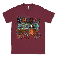 Burgundy the best memories camping Classic Tee - SublimationCraftShop