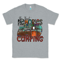 Heather Grey the best memories camping Classic Tee - SublimationCraftShop