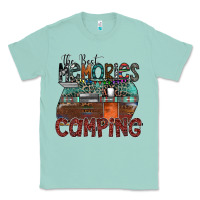 Seafoam the best memories camping Classic Tee - SublimationCraftShop