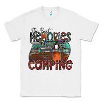 White the best memories camping Classic Tee - SublimationCraftShop