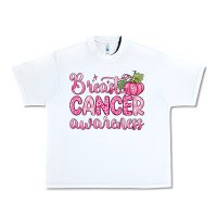 White breast cancer awareness Urban Heavy Tee - Zillion Design Studio