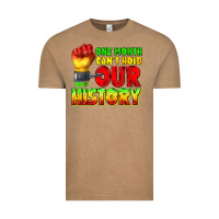 Vintage Coffee one month cant hold our history juneteenth Vintage Tee - texasbilliewilder