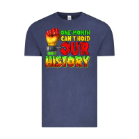 Vintage Denim one month cant hold our history juneteenth Vintage Tee - texasbilliewilder