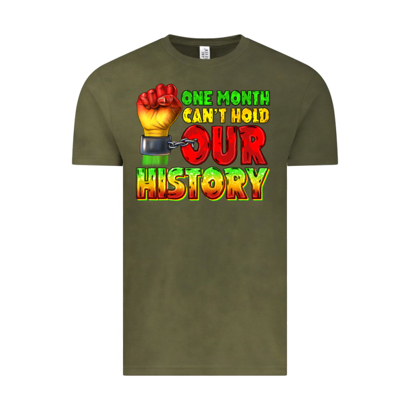 One Month Cant Hold Our History Juneteenth Vintage Tee by texasbilliewilder | Teevron